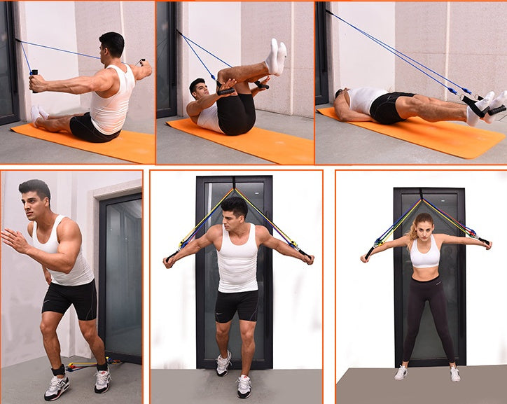 Portable Fitness Rally resistance bands