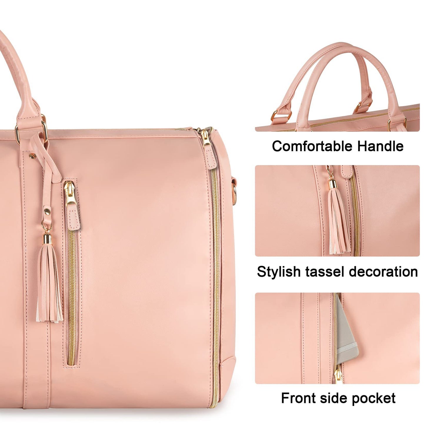 Large Capacity Women's Travel Duffle Handbag