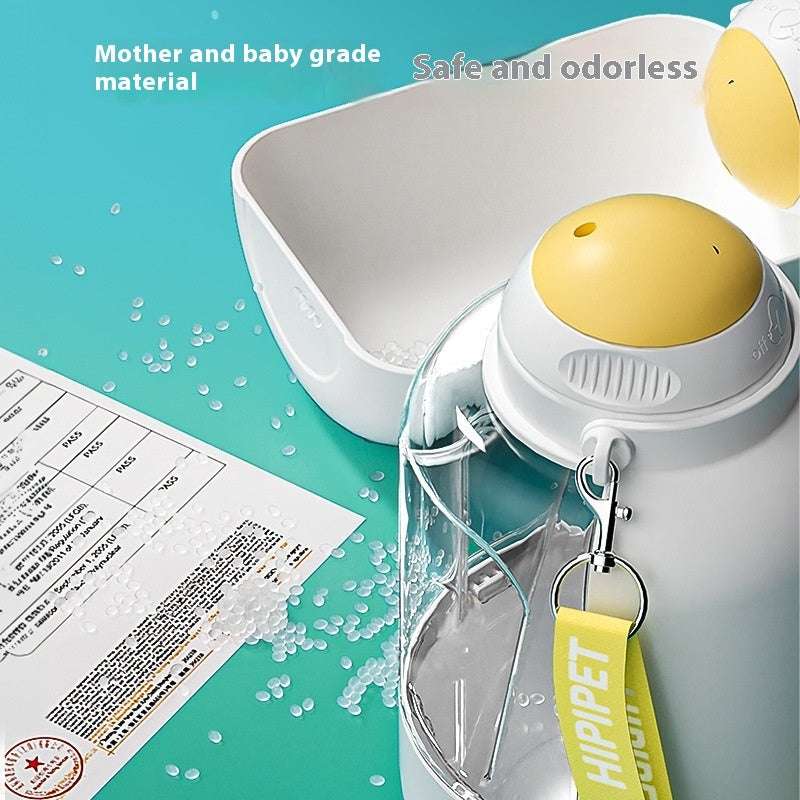 2 In 1 Pet Bottle Portable Water & Food Dispenser