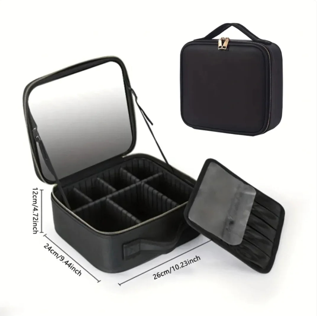 4K LED Vanity Case with Mirror