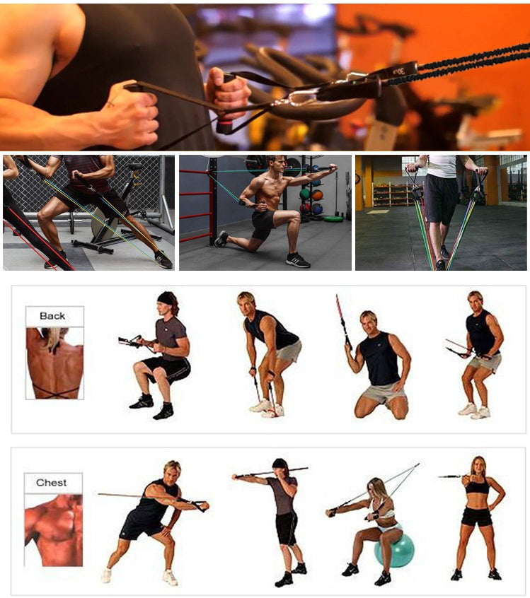 Portable Fitness Rally resistance bands