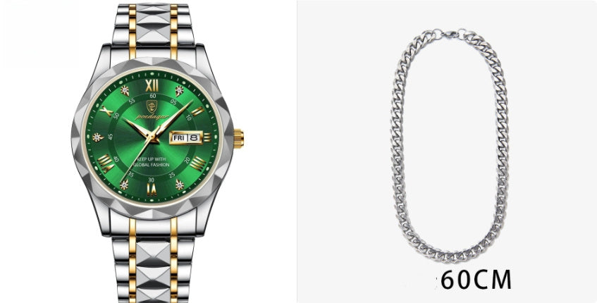 Men Quartz Watch Stylish Analog Wrist Watch for Men