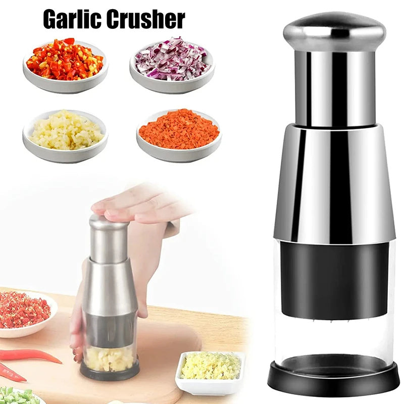 Manual Garlic Press Machine for Easy Garlic Mincing